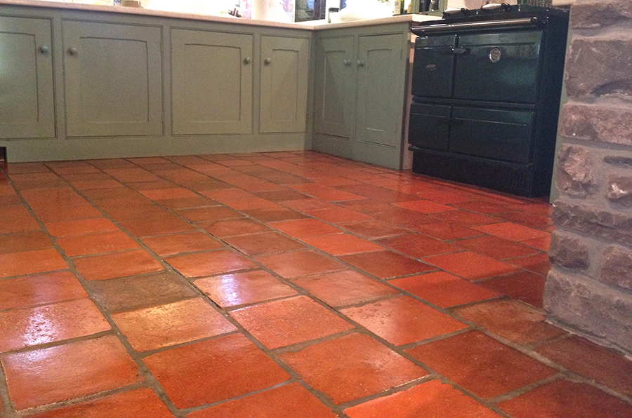 Victorian quarry tiles